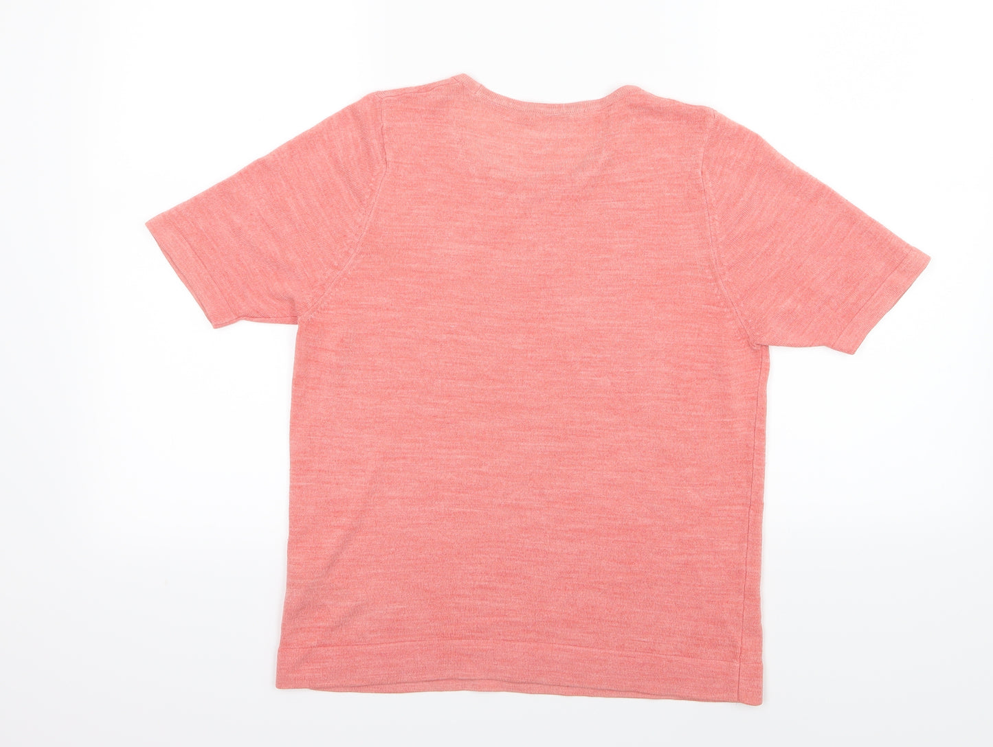 Marks and Spencer Womens Pink  Knit Pullover Jumper Size 12
