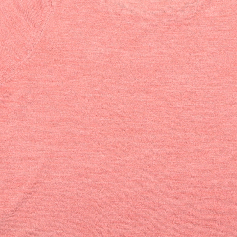 Marks and Spencer Womens Pink  Knit Pullover Jumper Size 12