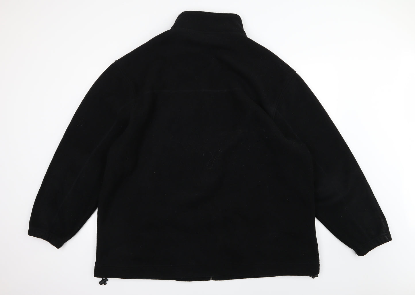 Espionage Mens Black  Fleece Jacket  Size 3XL
