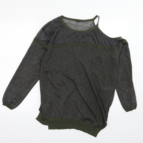 NEXT Womens Green  Knit Pullover Jumper Size 18
