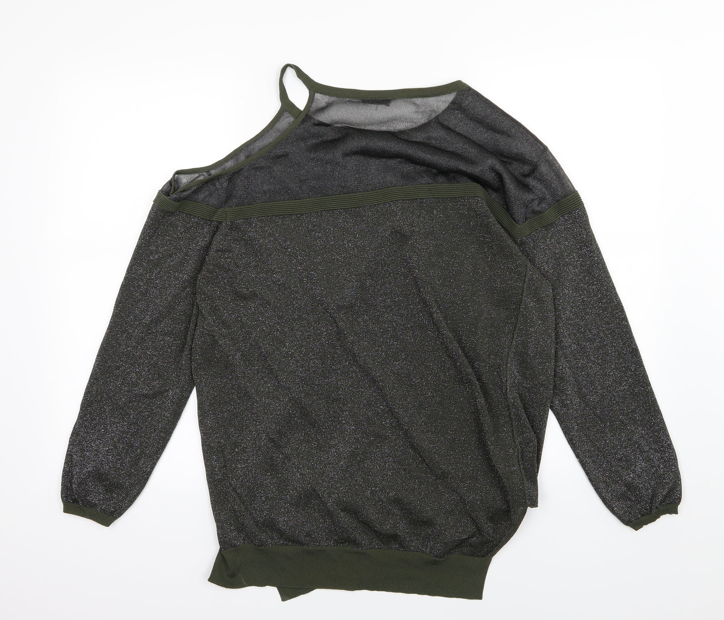 NEXT Womens Green  Knit Pullover Jumper Size 18