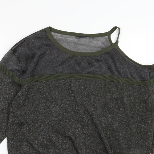 NEXT Womens Green  Knit Pullover Jumper Size 18
