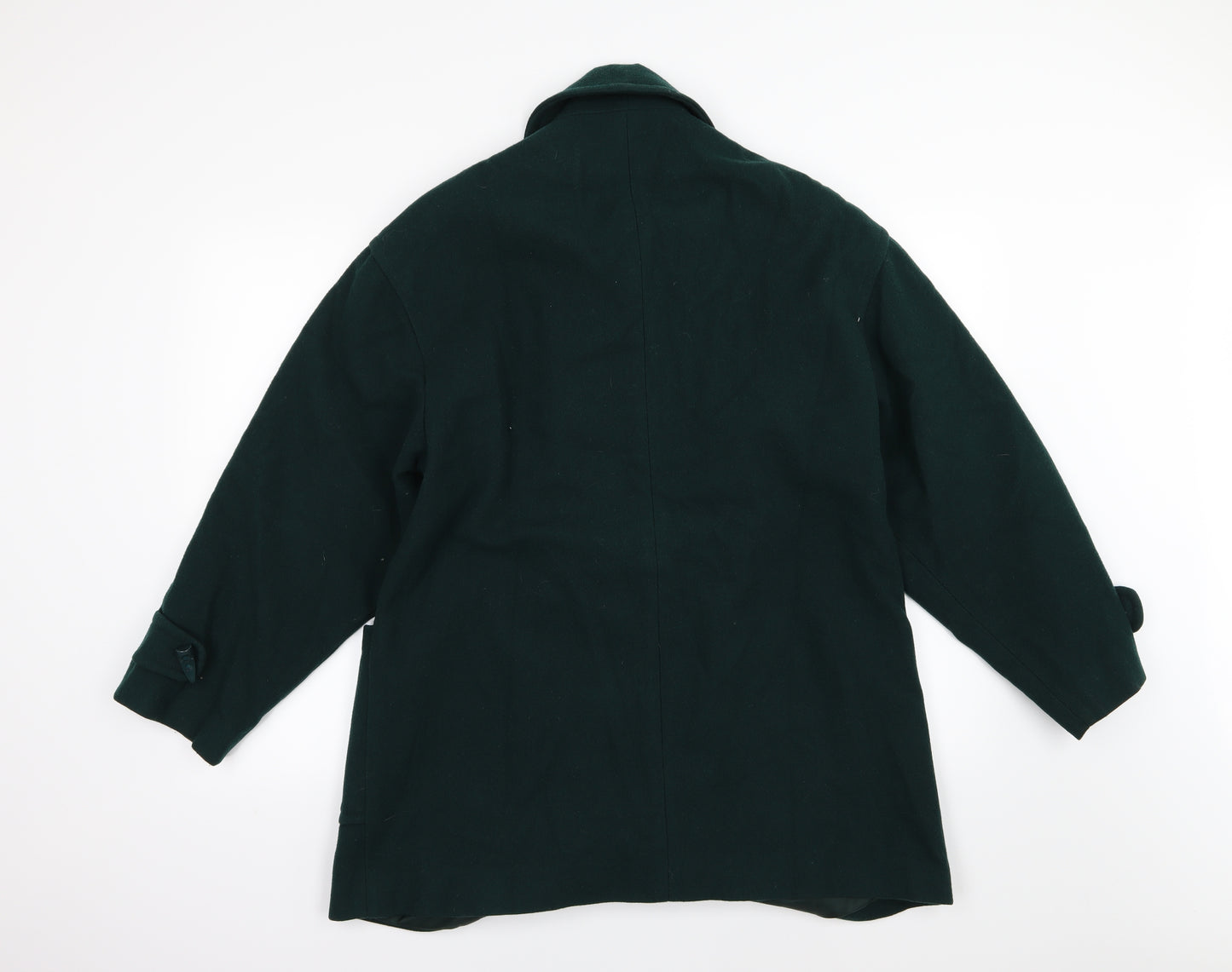 Preworn Womens Green   Overcoat Coat Size 12