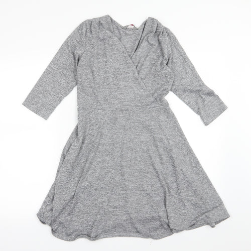 Dorothy Perkins Womens Gold  Jersey T-Shirt Dress  Size 8