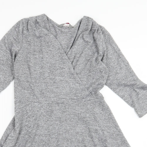 Dorothy Perkins Womens Gold  Jersey T-Shirt Dress  Size 8