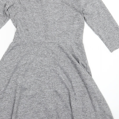 Dorothy Perkins Womens Gold  Jersey T-Shirt Dress  Size 8
