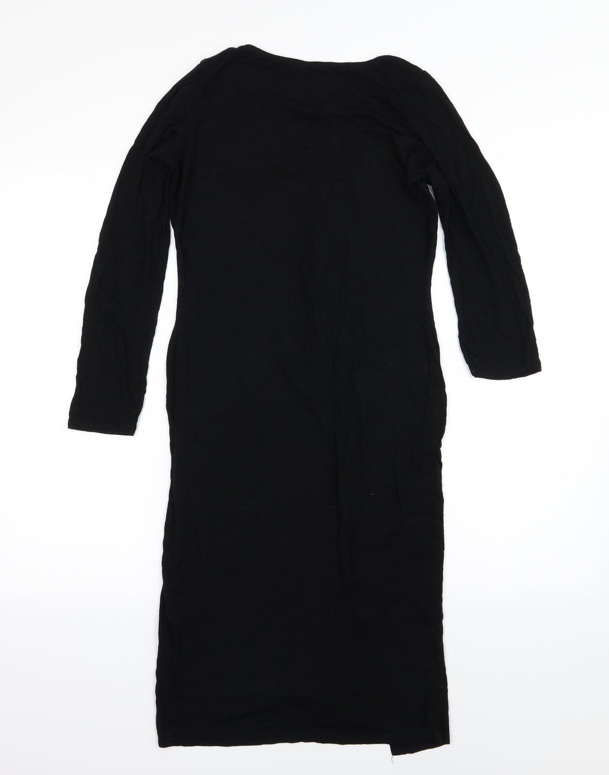 River Island Womens Black  Jersey Bodycon  Size 12