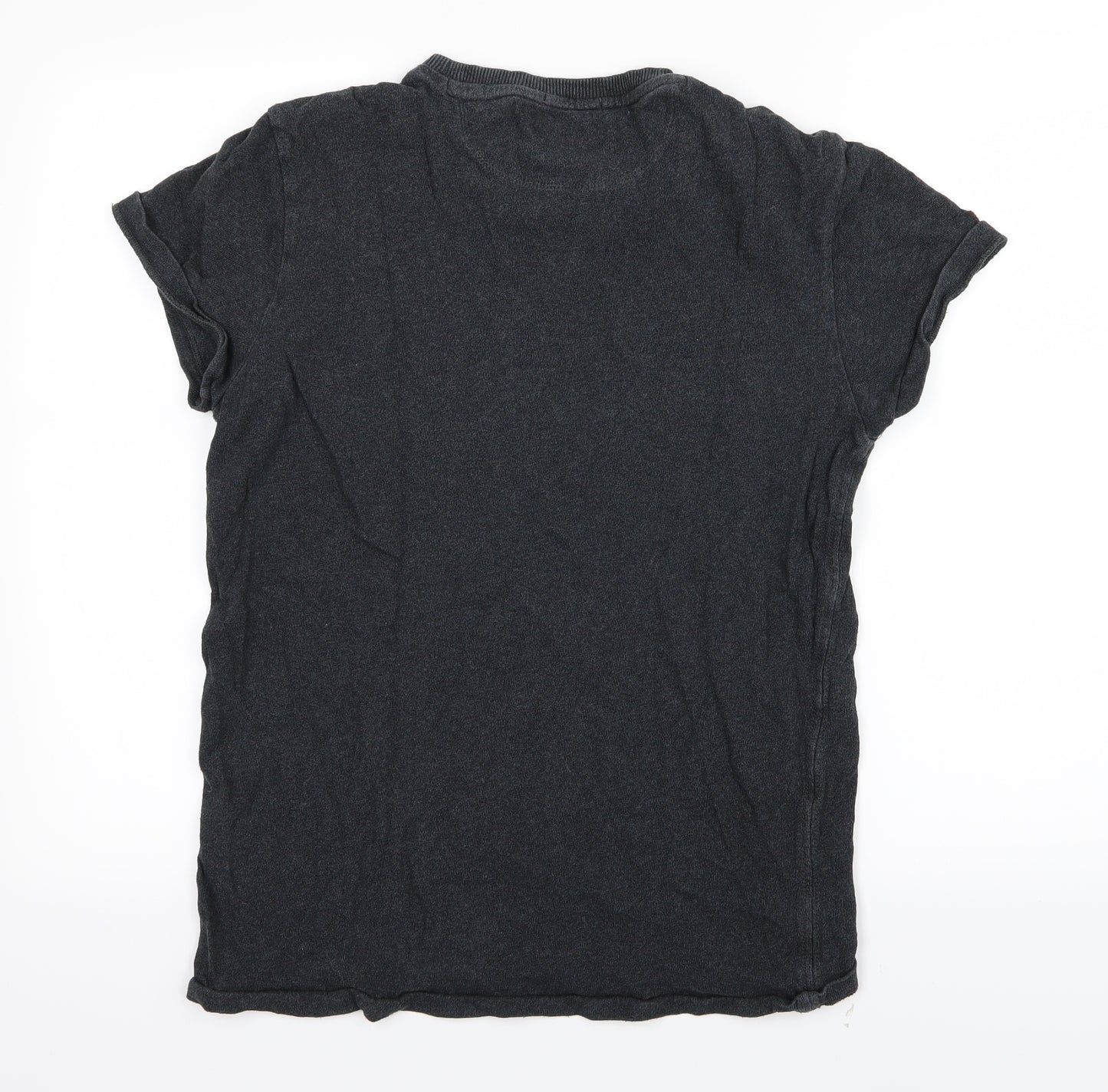 Superdry Mens Grey  Jersey  T-Shirt Size M