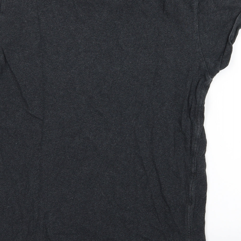 Superdry Mens Grey  Jersey  T-Shirt Size M