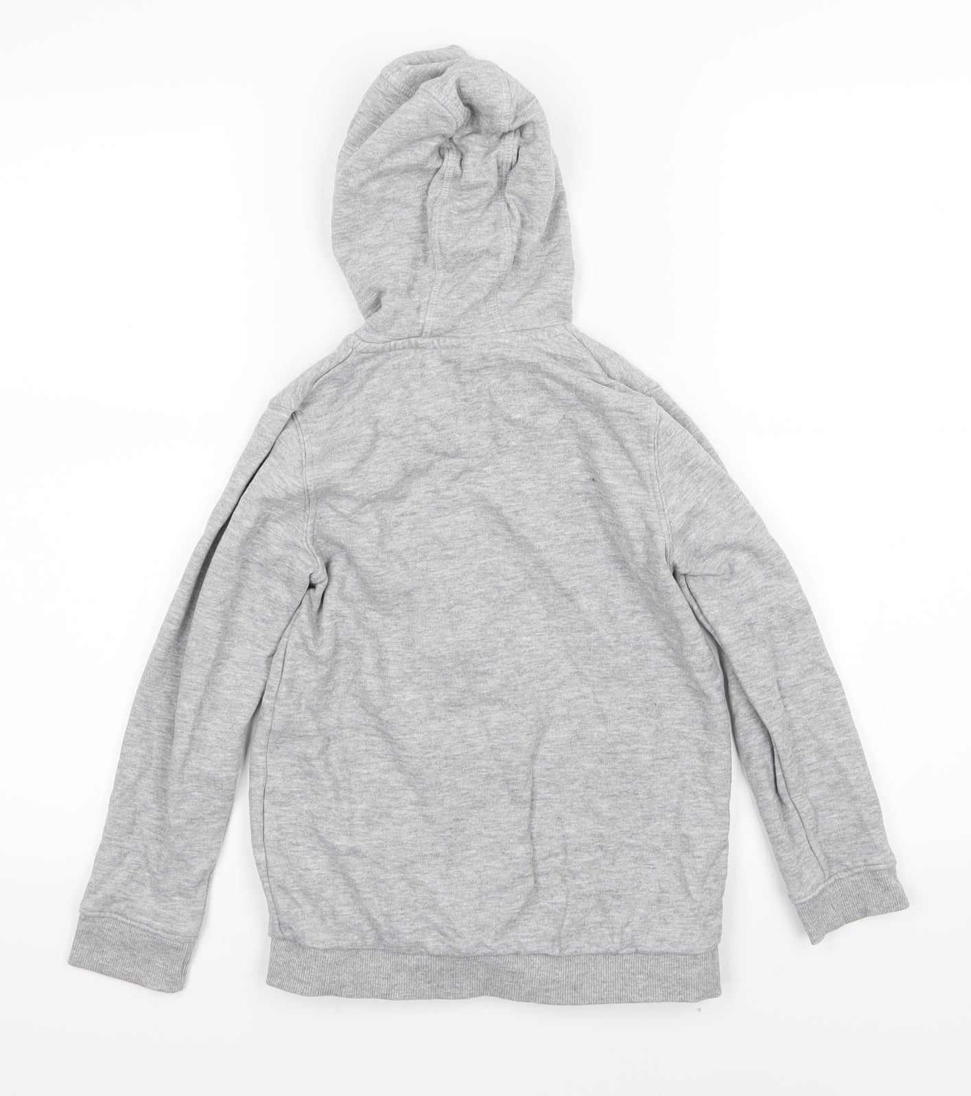 TU Boys Grey  Jersey Full Zip Hoodie Size 7 Years