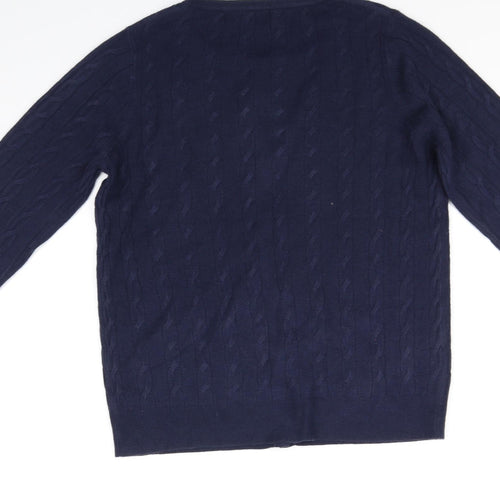 TU Womens Blue   Cardigan Jumper Size 12