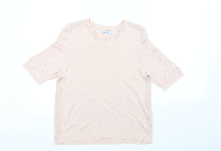 Per Una Womens Pink Pullover Jumper Size 14