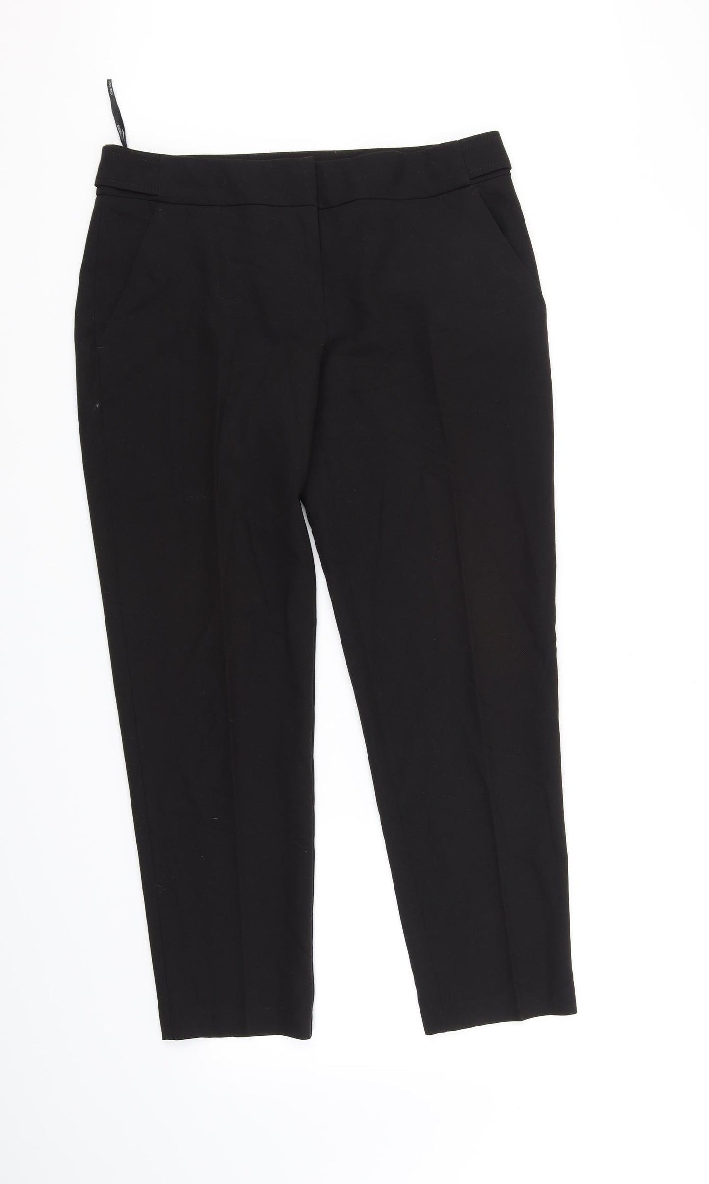 Dorothy Perkins Womens Black   Trousers  Size 10 L29 in