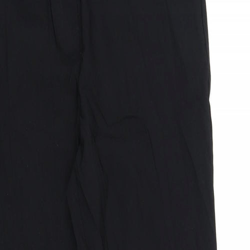 Papaya Womens Black   Trousers  Size 12 L28 in