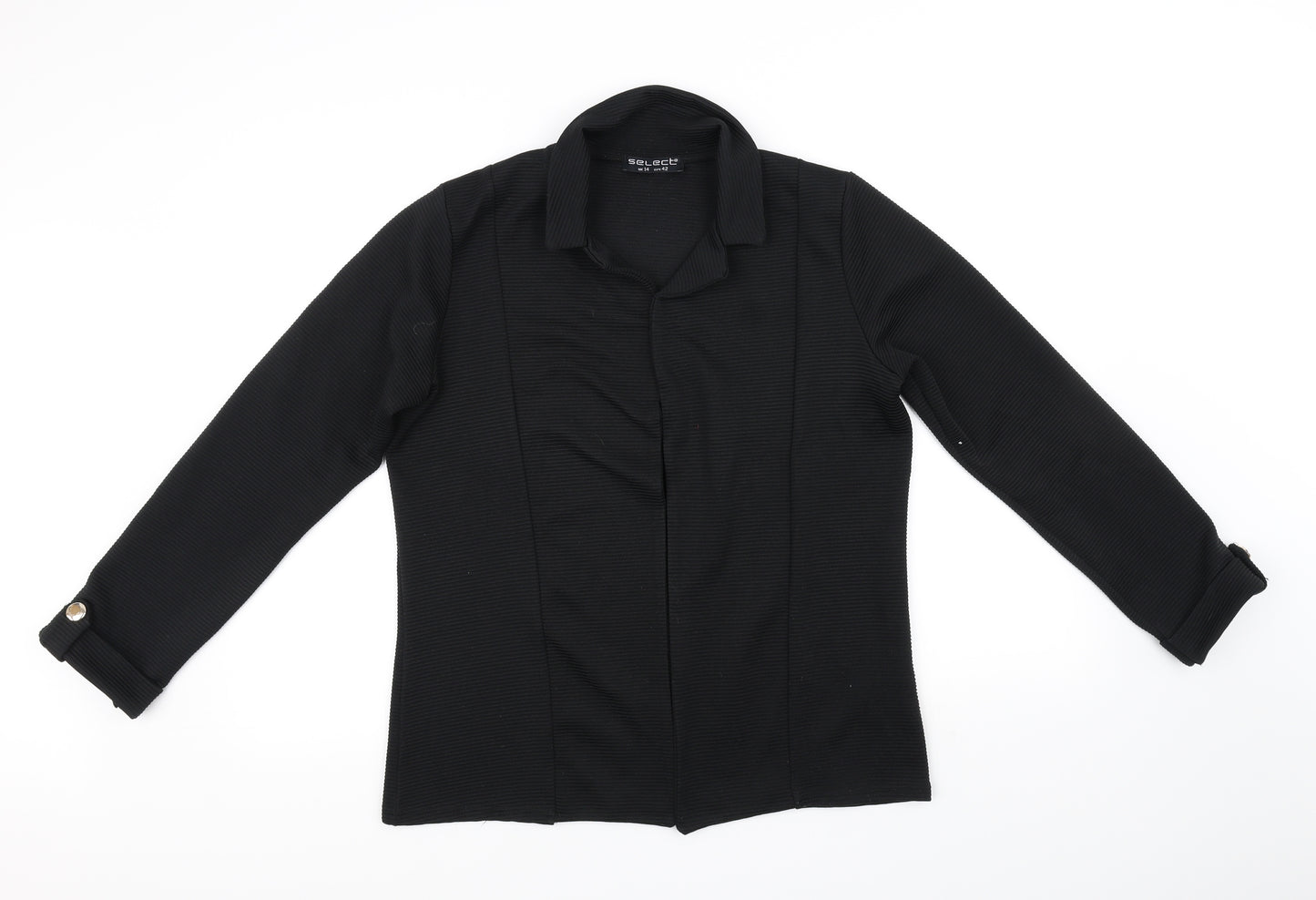 Selected Womens Black   Cardigan Jumper Size 14