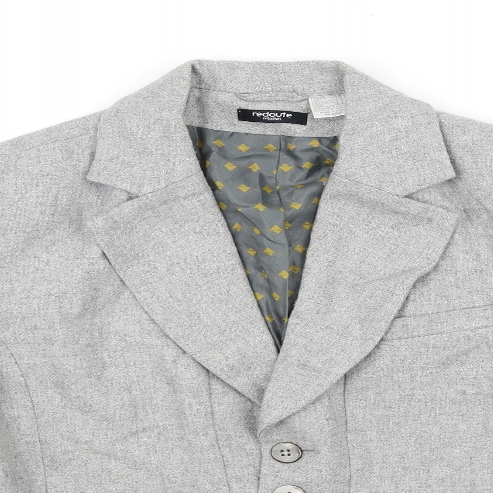Redoute Womens Grey   Jacket Blazer Size 12