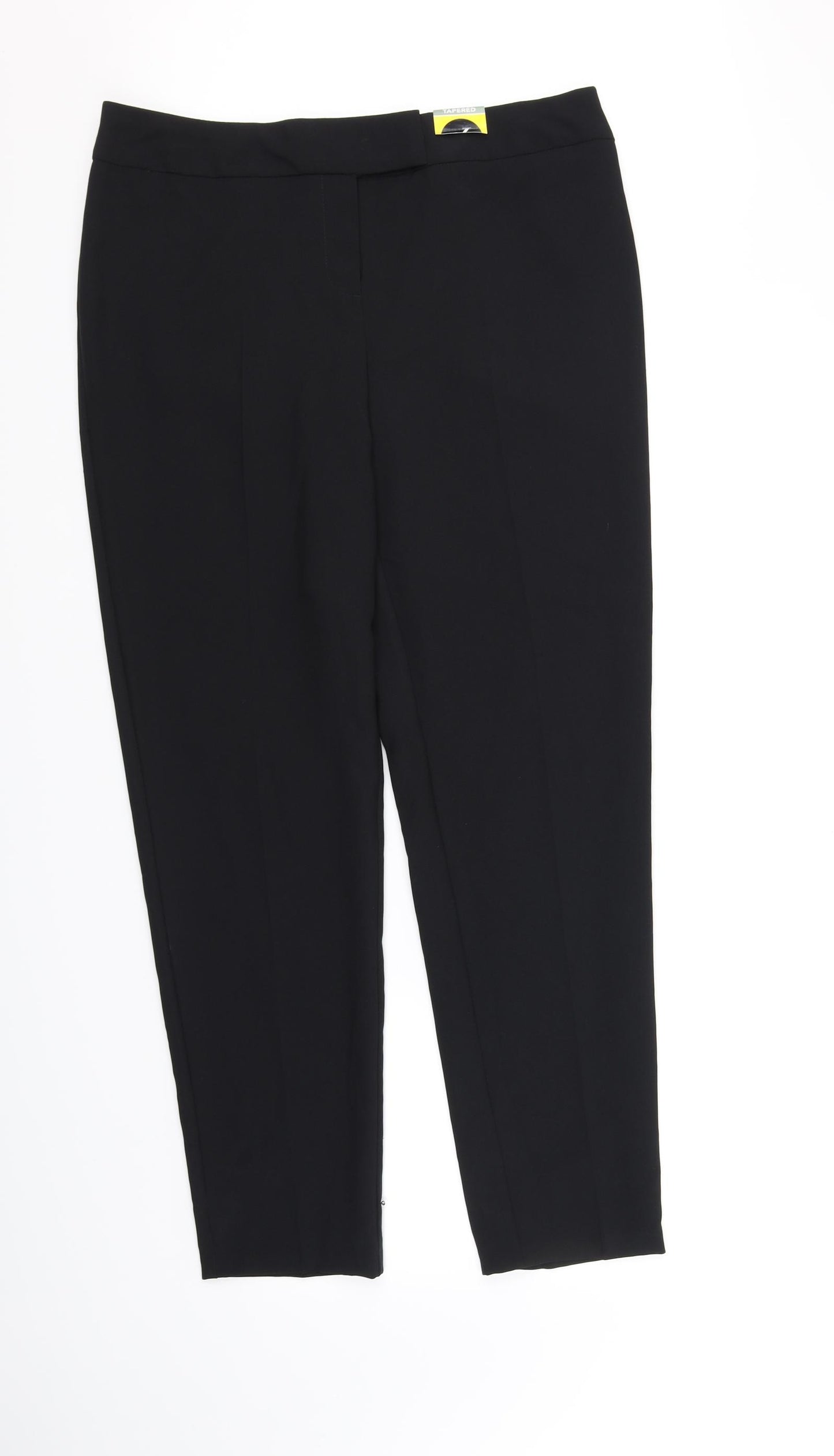George Womens Black   Trousers  Size 14 L29 in