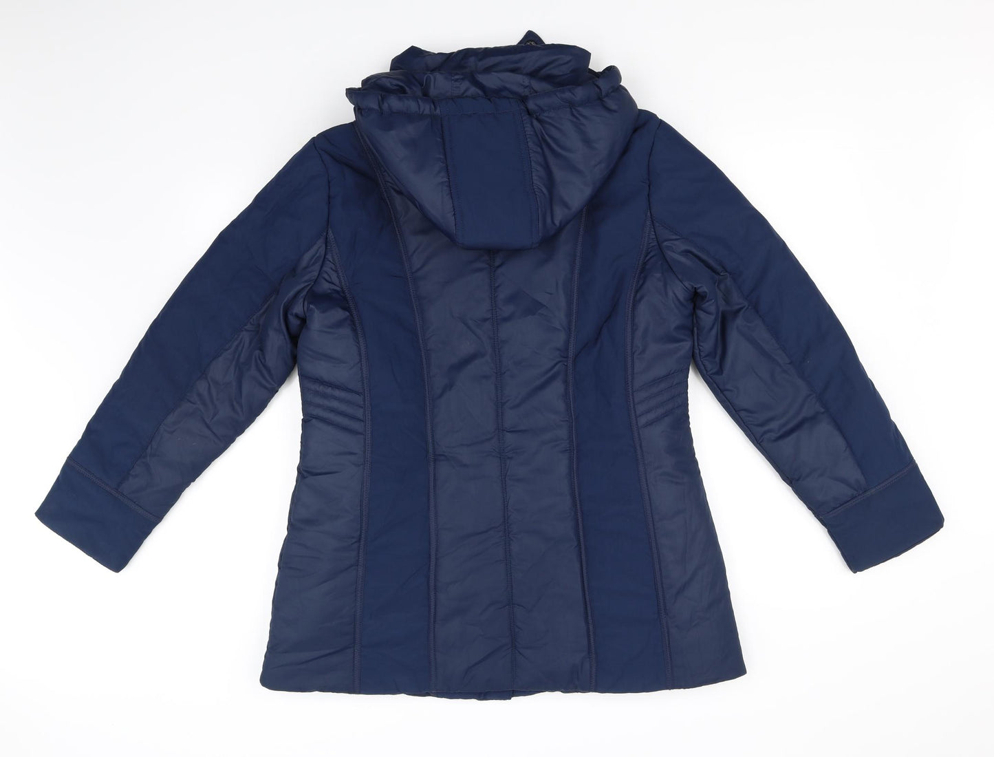Preworn Womens Blue   Jacket Coat Size 12