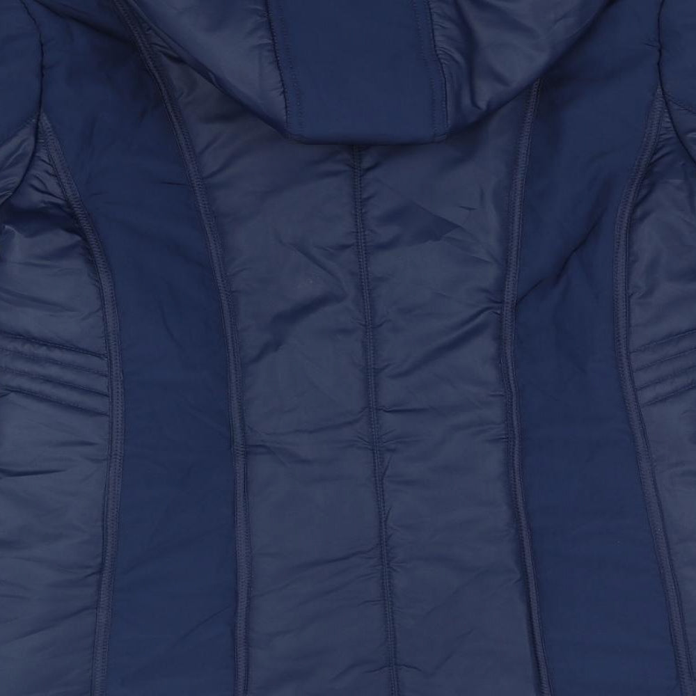 Preworn Womens Blue   Jacket Coat Size 12