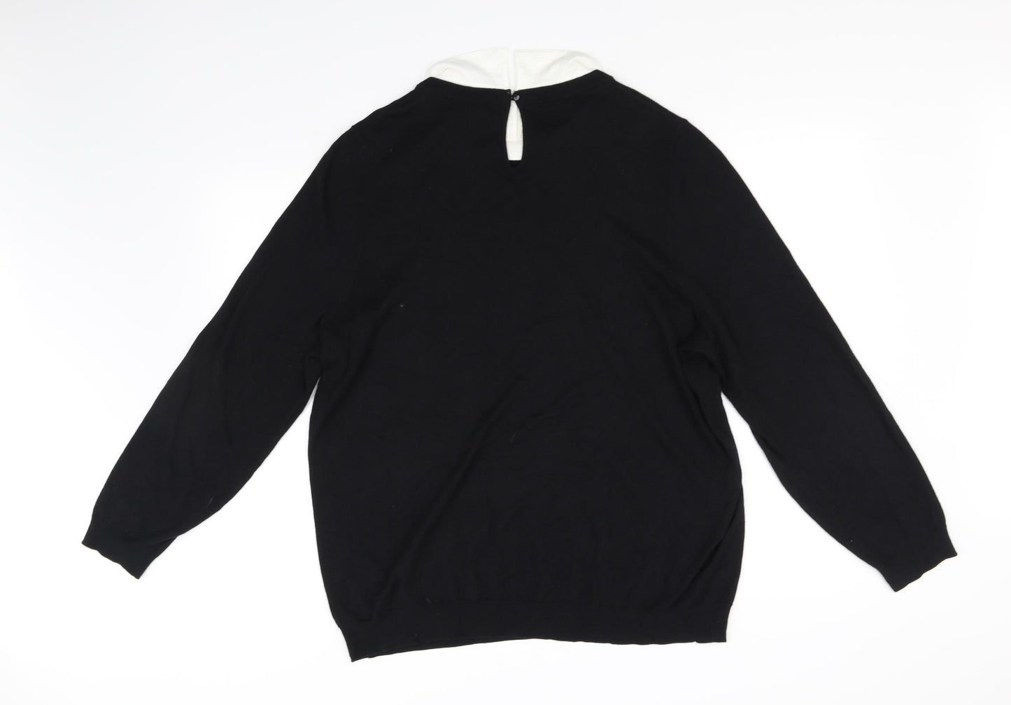NEXT Womens Black   Basic Blouse Size 20