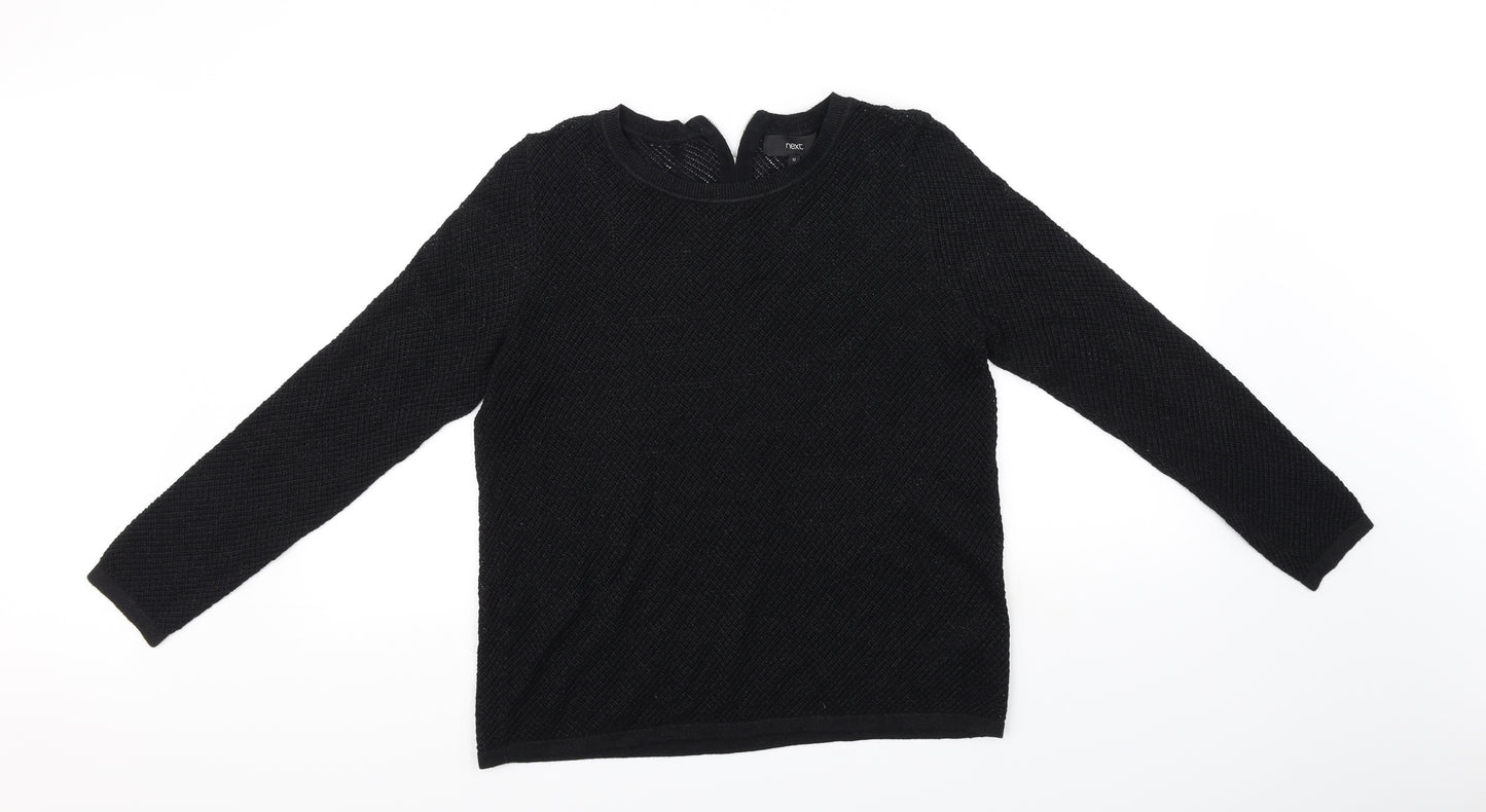 NEXT Womens Black   Basic Blouse Size 12