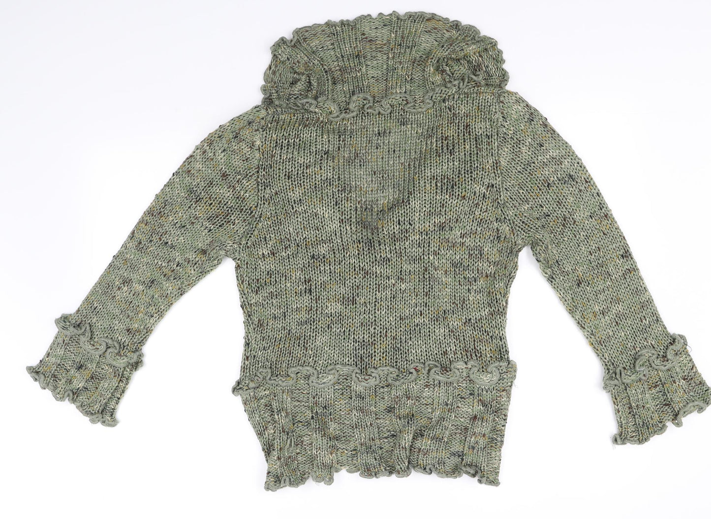 stephen Womens Green   Cardigan Jumper Size M