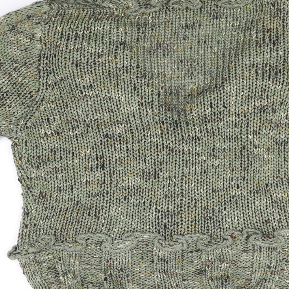 stephen Womens Green   Cardigan Jumper Size M