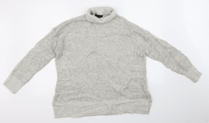 New Look Womens Grey   Pullover Jumper Size M