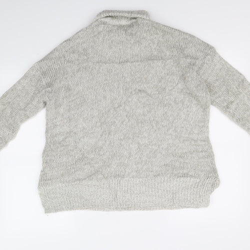 New Look Womens Grey   Pullover Jumper Size M