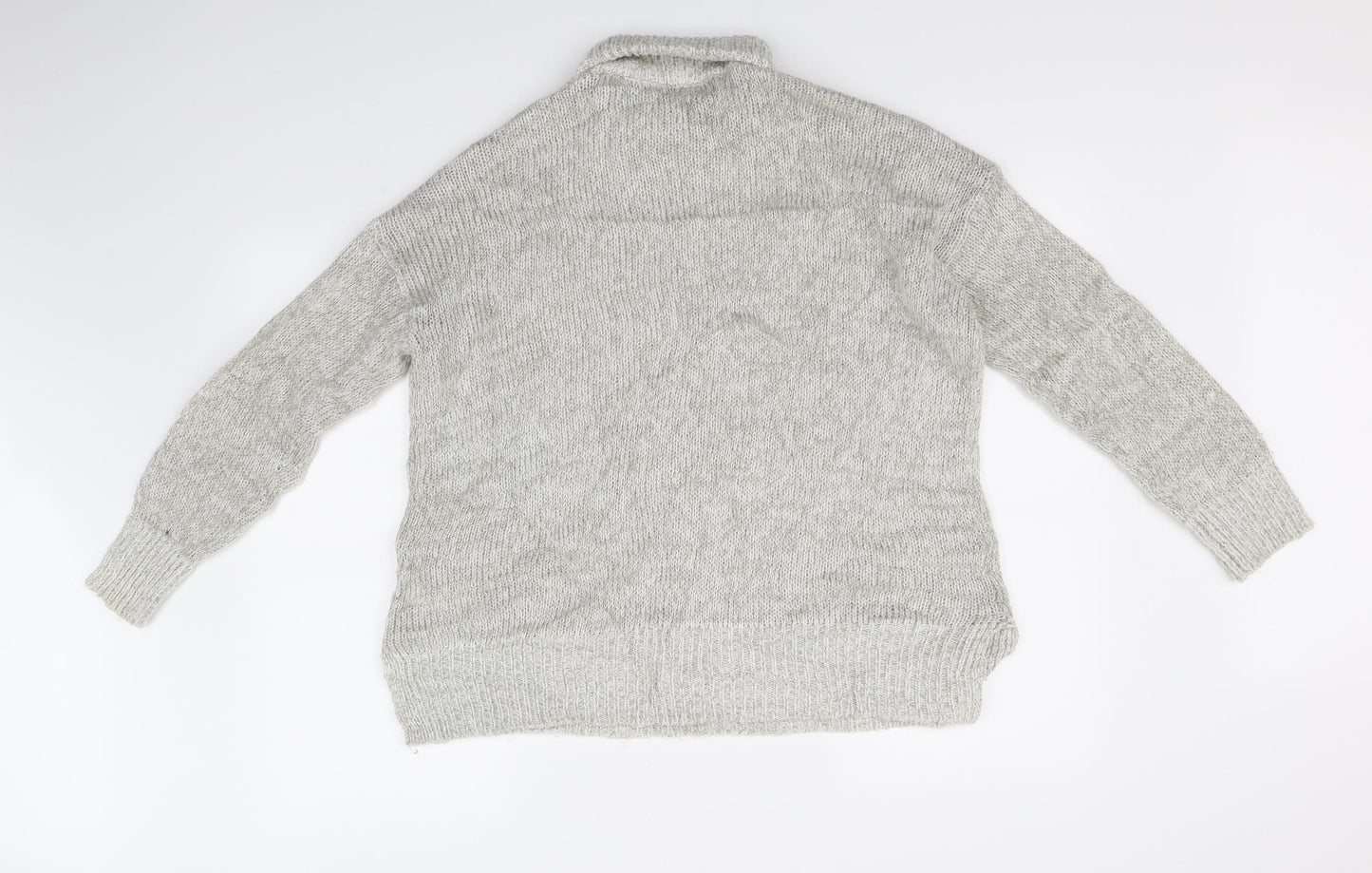 New Look Womens Grey   Pullover Jumper Size M