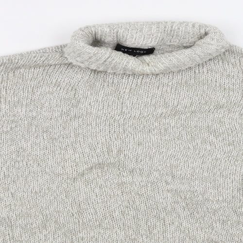 New Look Womens Grey   Pullover Jumper Size M