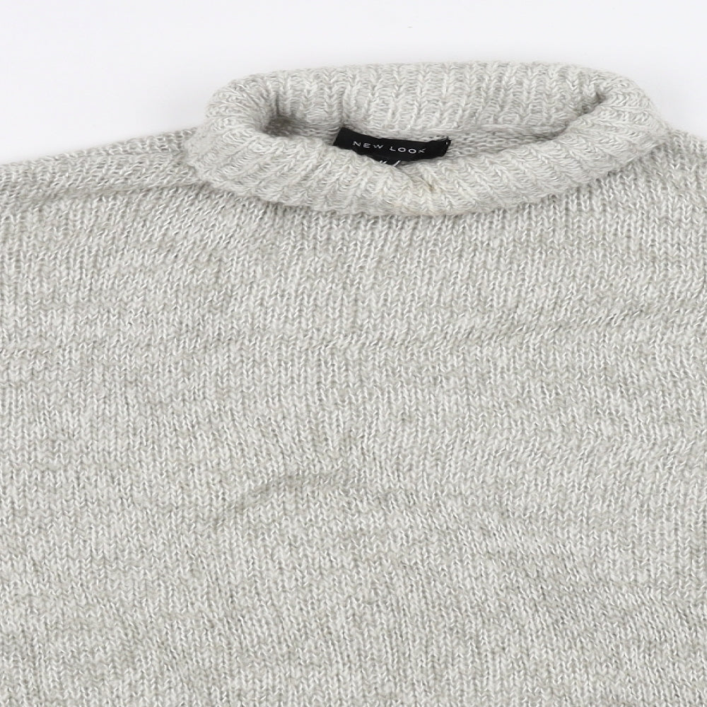 New Look Womens Grey   Pullover Jumper Size M