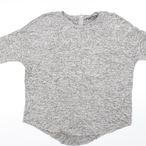 Primark Womens Grey   Pullover Jumper Size M