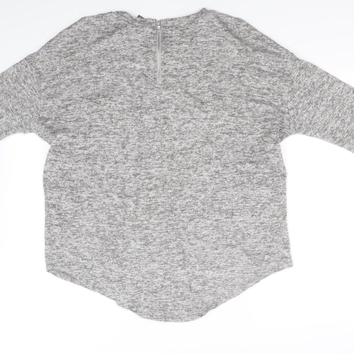 Primark Womens Grey   Pullover Jumper Size M