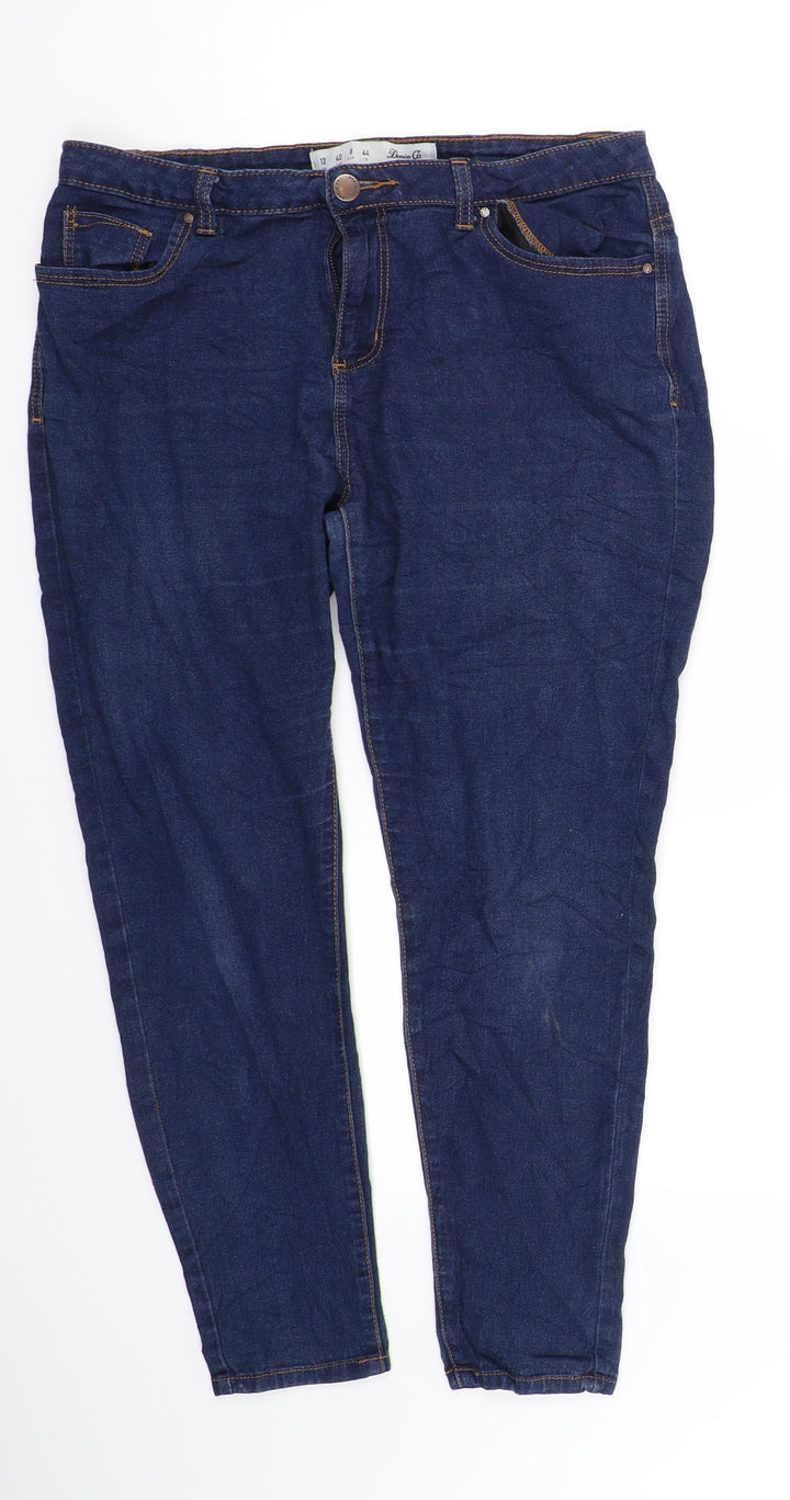 deniem & co Womens Black   Skinny Jeans Size 12 L26 in
