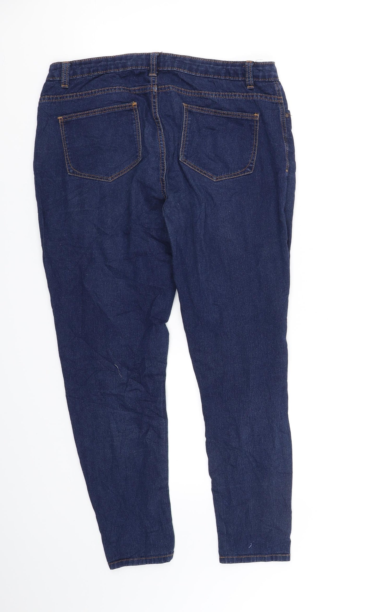 deniem & co Womens Black   Skinny Jeans Size 12 L26 in