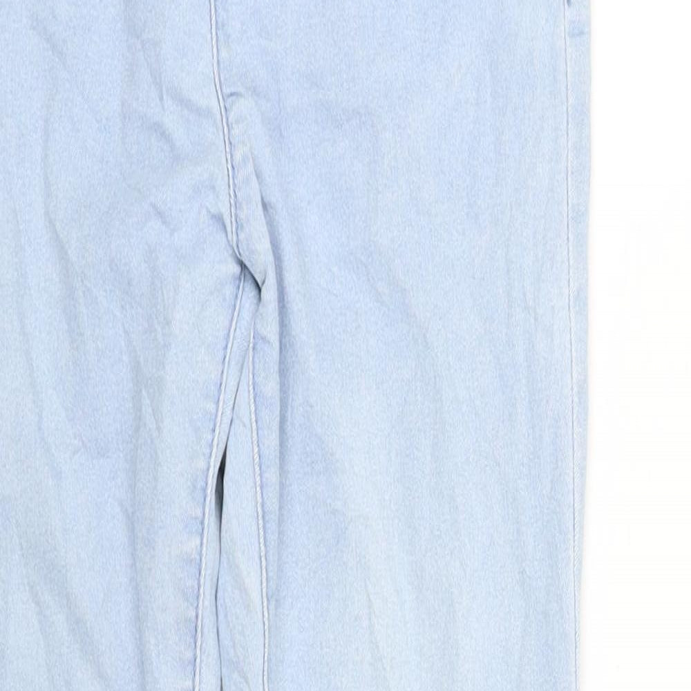 WOW Womens Blue   Skinny Jeans Size XS L27 in - Elastic Waist Band