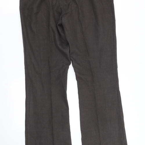 Dorothy Perkins Womens Grey   Trousers  Size 12 L33 in