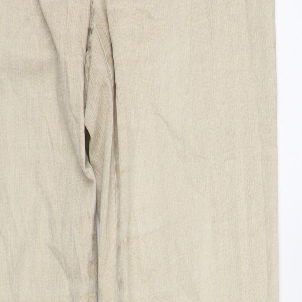 Gerry Webber Womens Beige   Trousers  Size 12 L31 in
