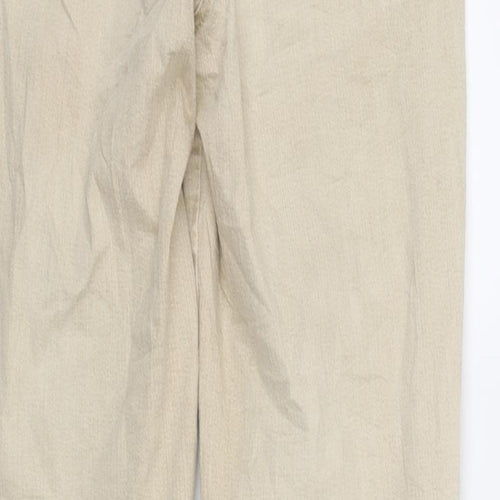 Gerry Webber Womens Beige   Trousers  Size 12 L31 in