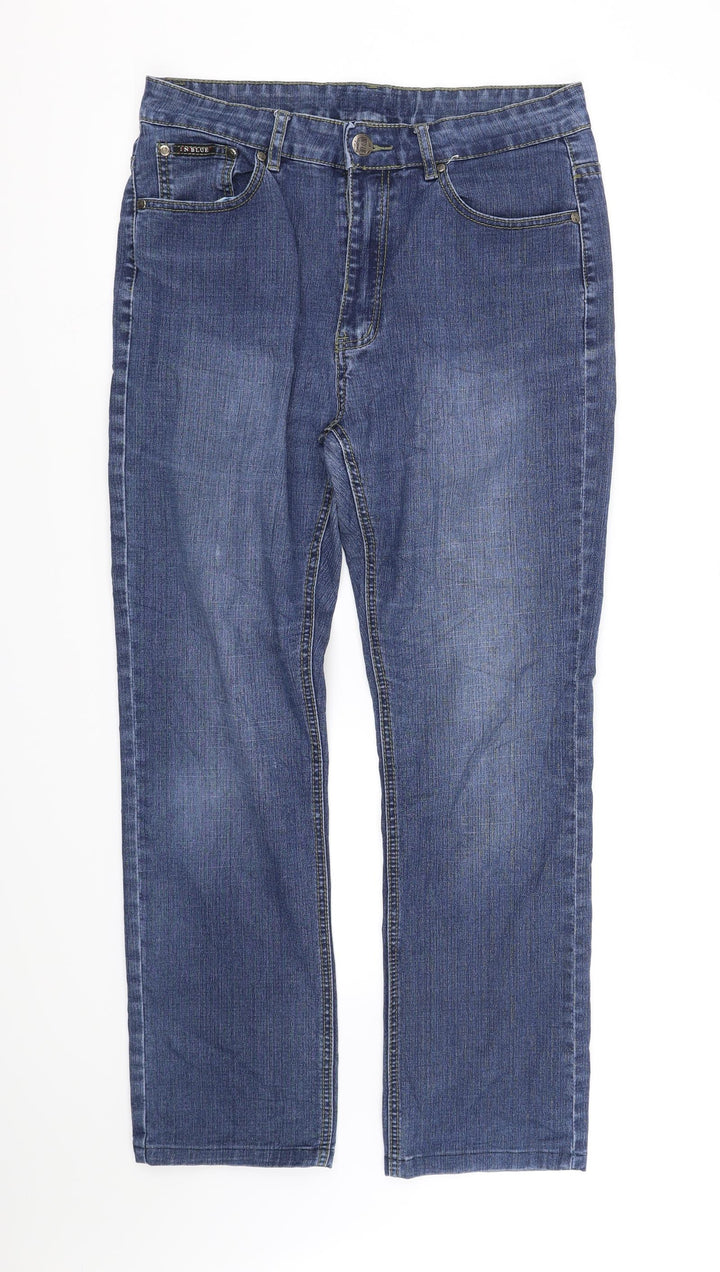 in blue Womens Black   Straight Jeans Size 32 in L31 in