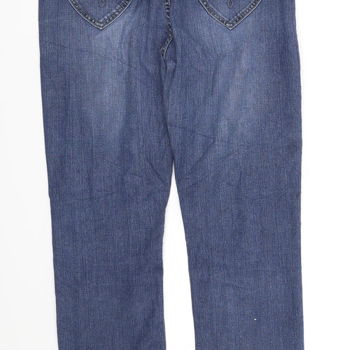 in blue Womens Black   Straight Jeans Size 32 in L31 in