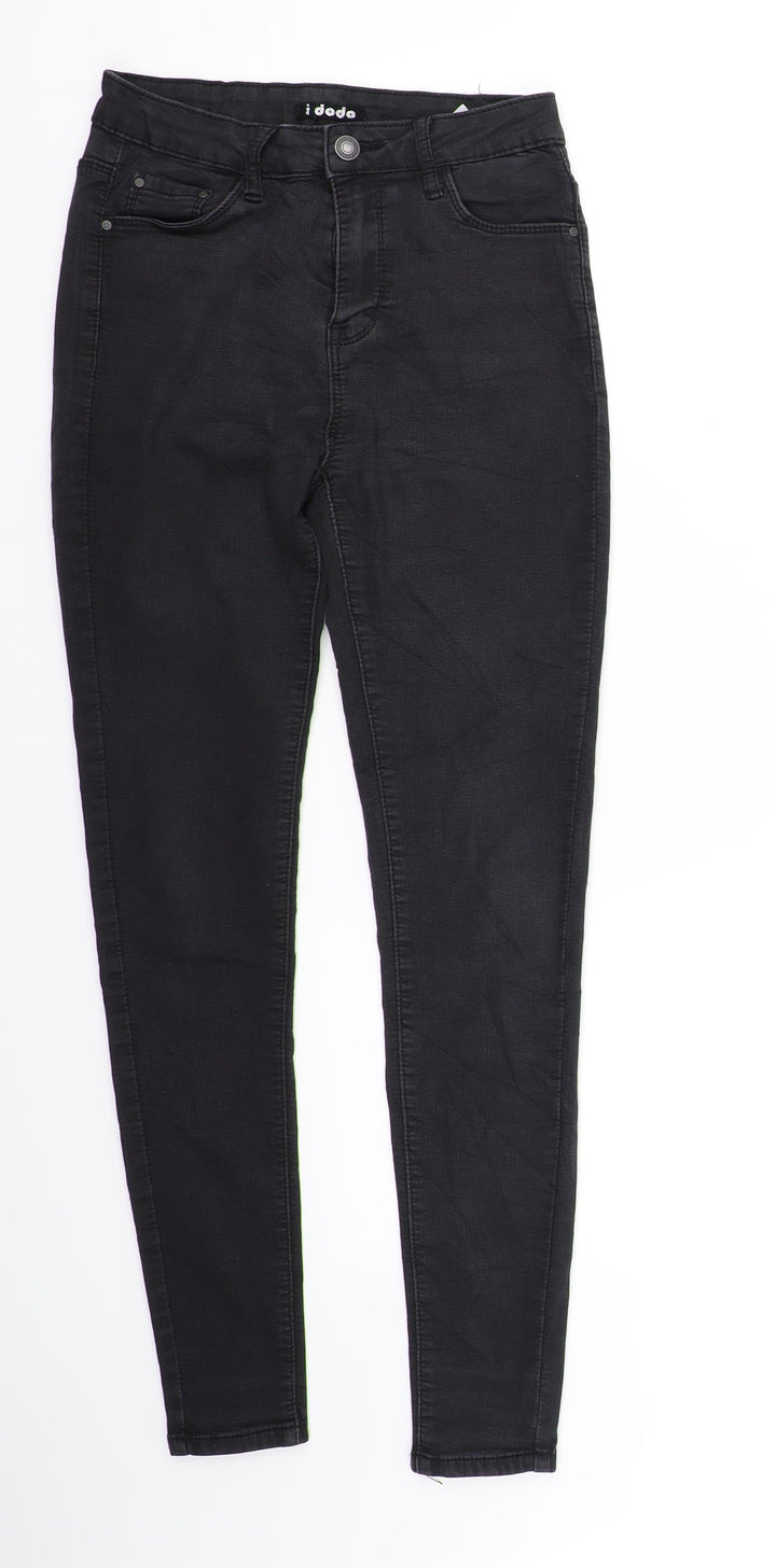 I Dodo Womens Black Straight Jeans Size M L31 in