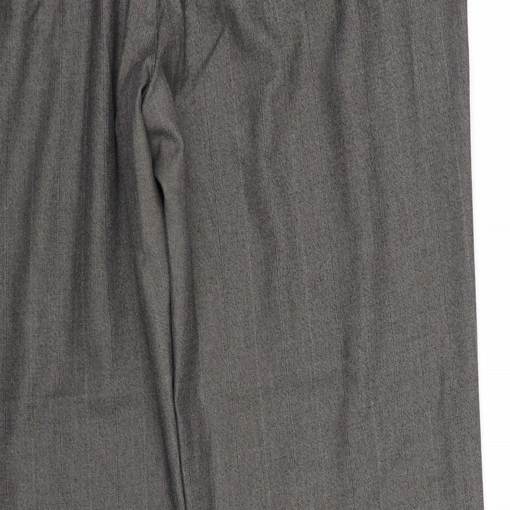 River island  Womens Grey   Trousers  Size 14 L27 in