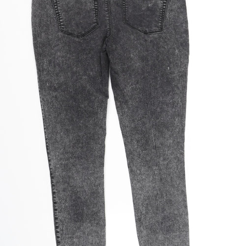 deniem & co Womens Grey   Straight Jeans Size 10 L32 in
