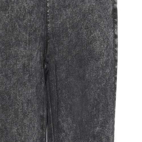 deniem & co Womens Grey   Straight Jeans Size 10 L32 in