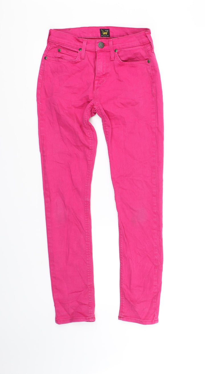 Lee Girls Pink   Straight Jeans Size 12 Years