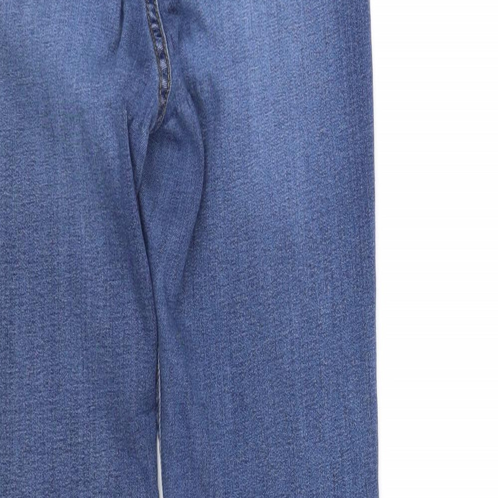 deniem & co Womens Blue   Straight Jeans Size 10 L30 in