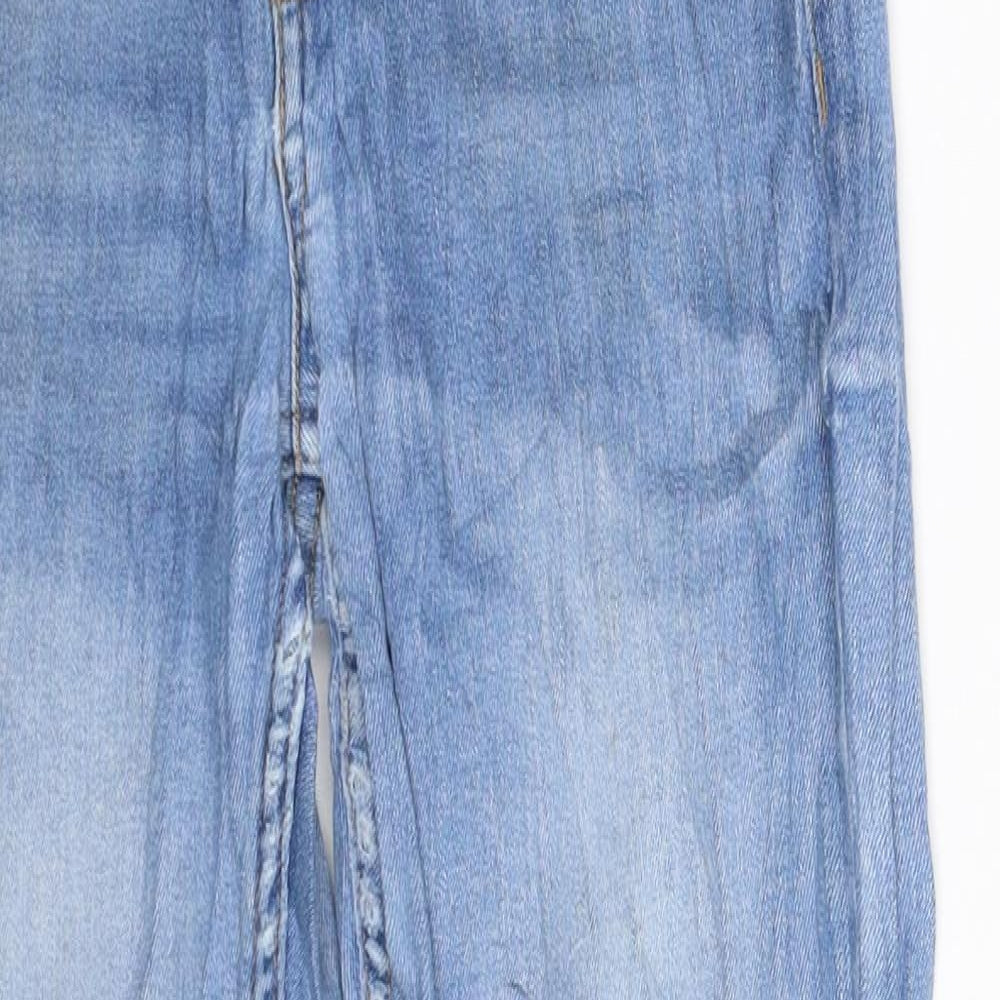 Berksha Womens Blue   Straight Jeans Size 10 L29 in