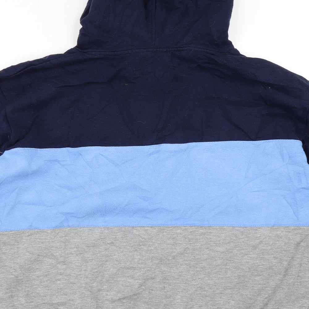 le coq sportif Mens Blue   Pullover Hoodie Size M